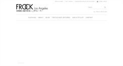 Desktop Screenshot of frockla.com